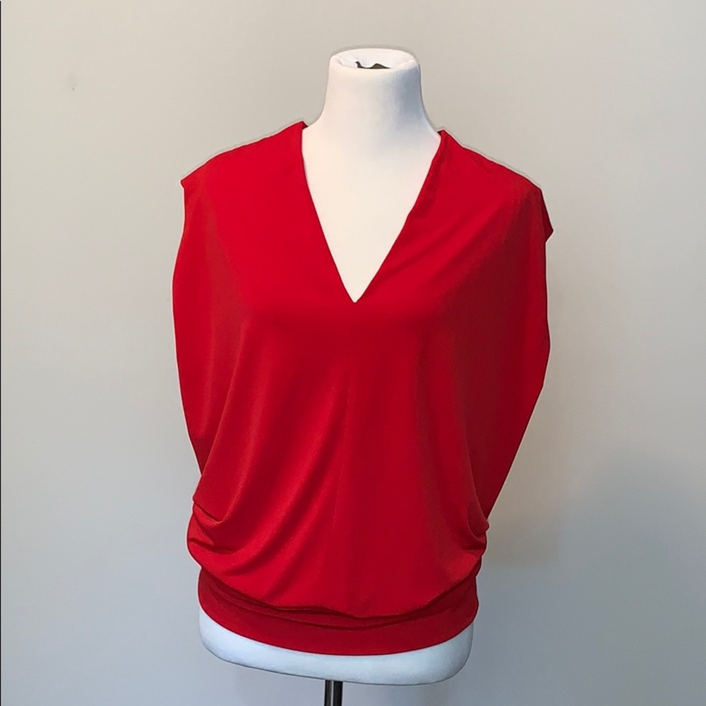 Sexy Red Blouse Express